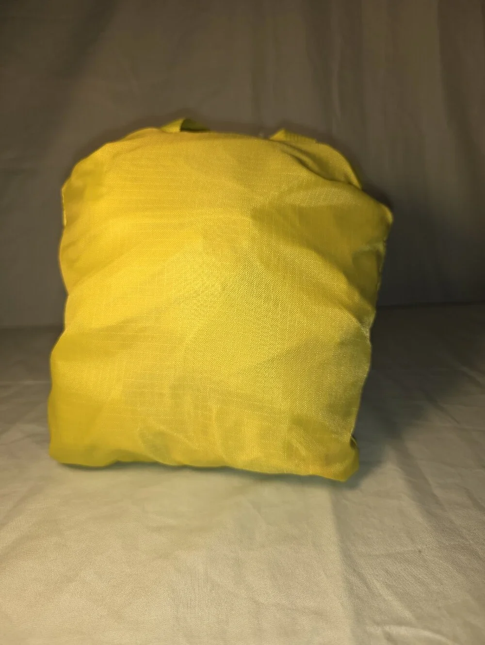 Eddie Bauer Stowaway Packable 45L Duffel Bag Citrus Yellow Travel Gym NWT